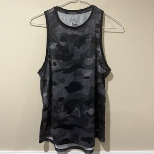 Women’s Black Camo Nike Tank Top
